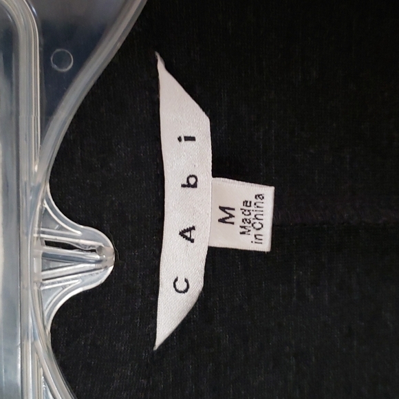 Cabi gray single button midweight jacket, ponte knit Lisbon topper,  medium - Picture 5 of 8